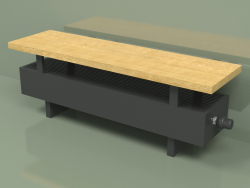 Convector - Aura Bench (140x1000x236, RAL 9005)