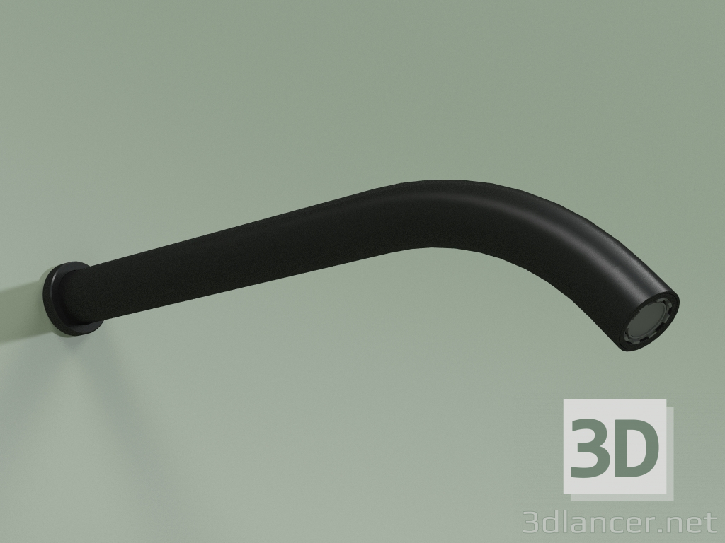 3d model Wall spout L 250mm (BC032, NO) - preview