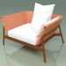 3d model Sofa 001 (Metal Rust, Batyline Orange) - preview