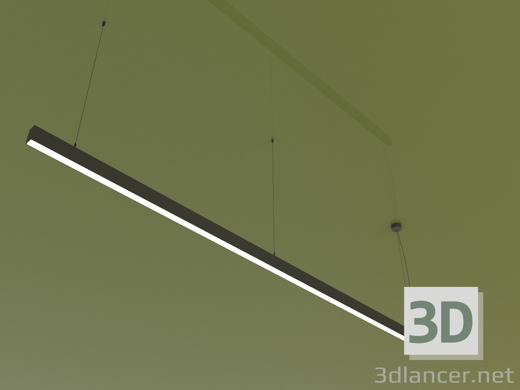 3d model Luminaria LINEAR P6735 (2500 mm) - vista previa