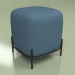 3d model Pawai square pouffe (blue) - preview