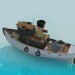 modèle 3D Bateau - preview