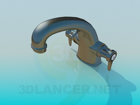 3d model Grifo de lavabo - vista previa