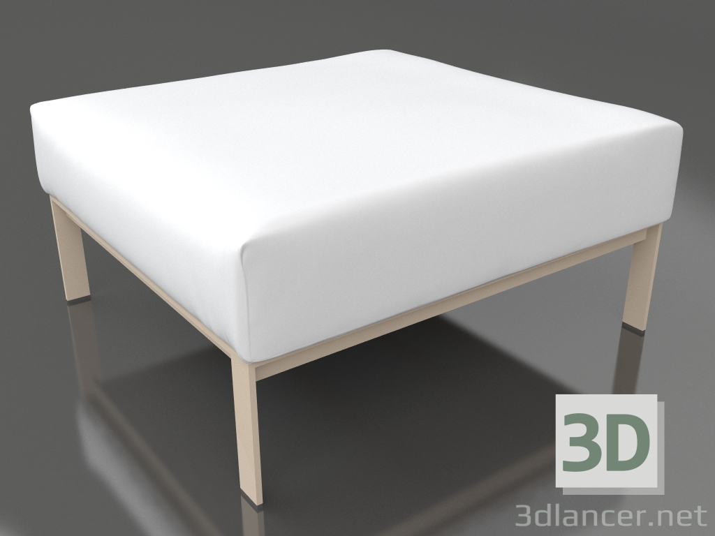 3d model Módulo sofá, puf (Arena) - vista previa