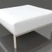 3d model Sofa module, pouf (Sand) - preview