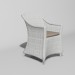 3d model Sillón de Matinique - vista previa