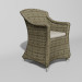 3d model Sillón de Matinique - vista previa