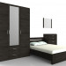 3d Bedroom set from "Union" model buy - render