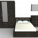 3d Bedroom set from "Union" model buy - render