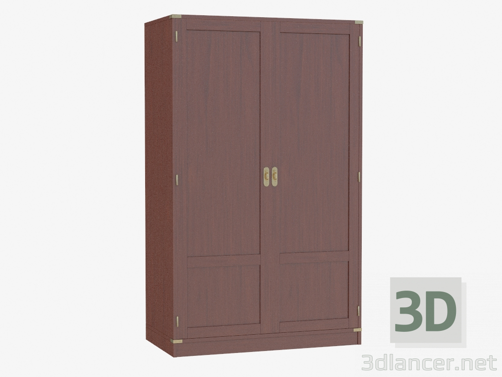 modèle 3D Armoire haute dans un style marin - preview