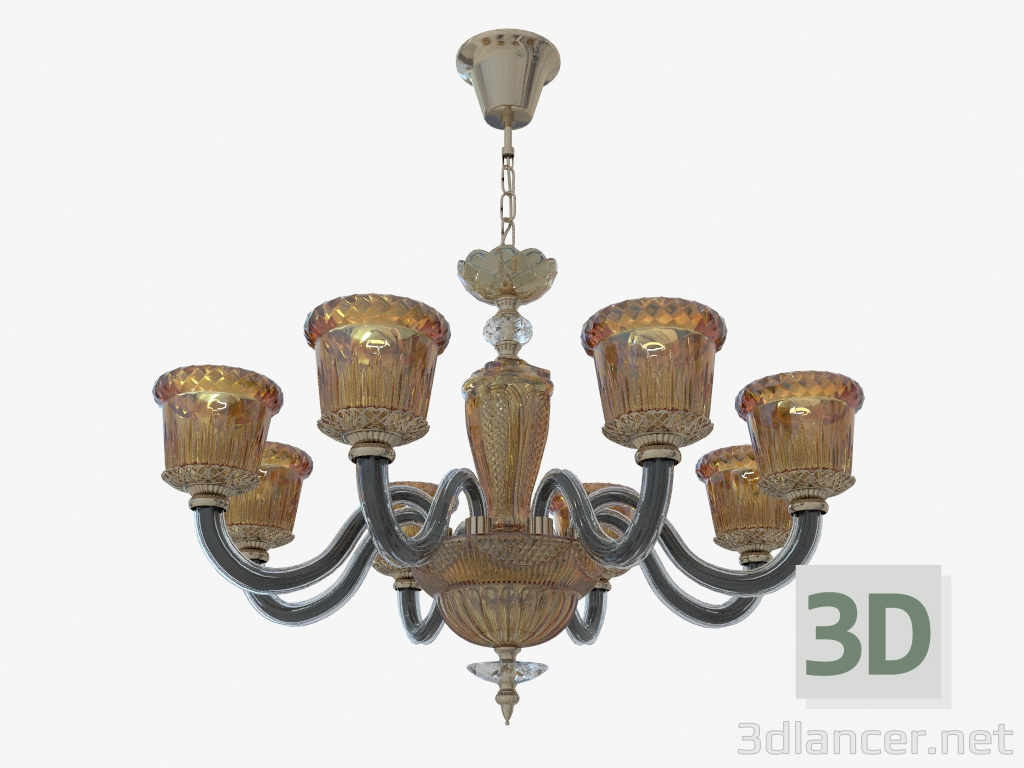 3d model Accesorio (Araña de luces) Giovanni (4000 8) - vista previa