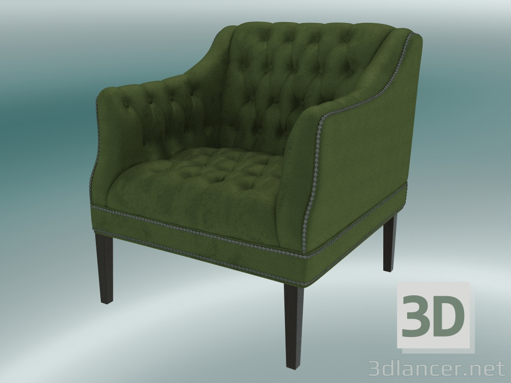 Modelo 3d Poltrona Bristol (Verde) - preview