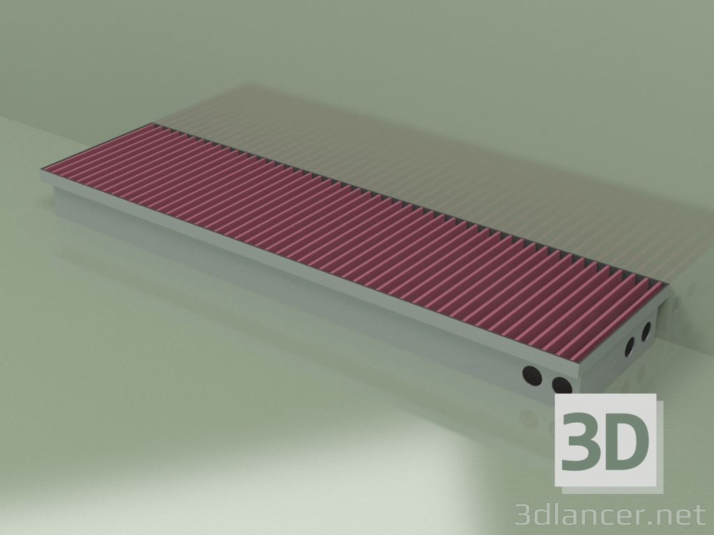 3d model Duct convector - Aquilo F1Т (260х1000х90, RAL 4002) - preview