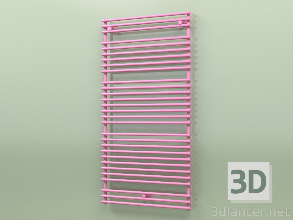 3d model Heated towel rail - Santorini (SAN 15 750 mm, RAL - 4003) - preview