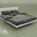 3d model Cama doble GL 2016 (Ceniza) - vista previa