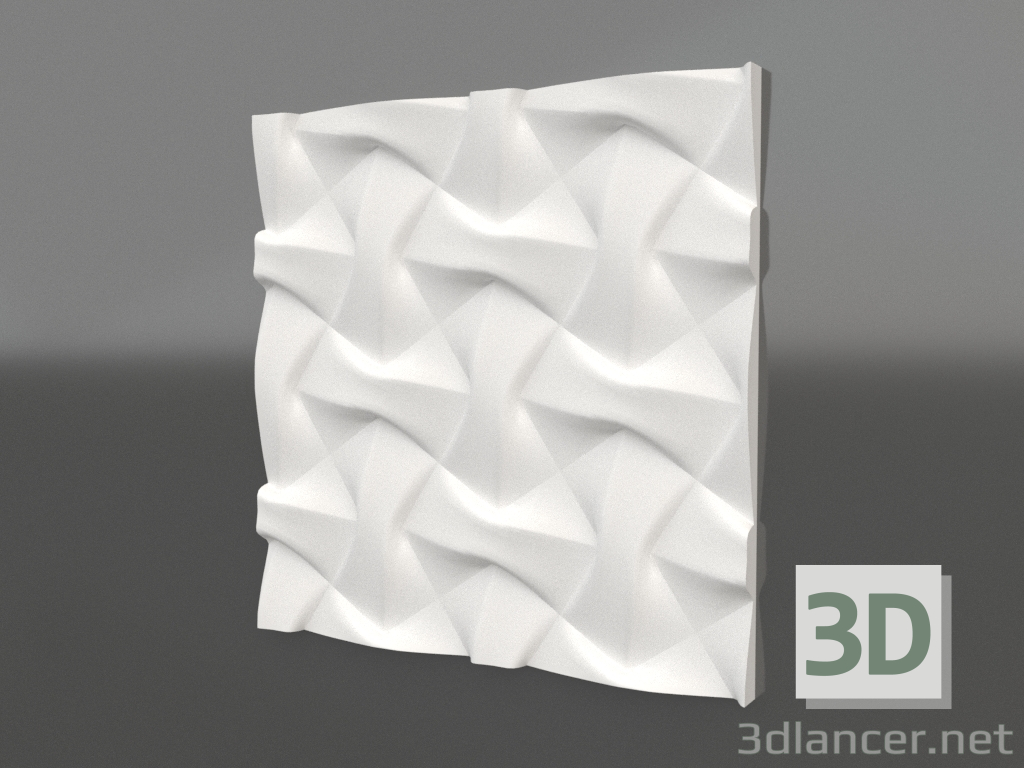 Modelo 3d painel 3D M-09 - preview