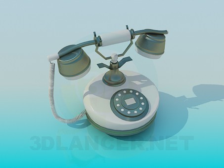 3d model Telephone - preview