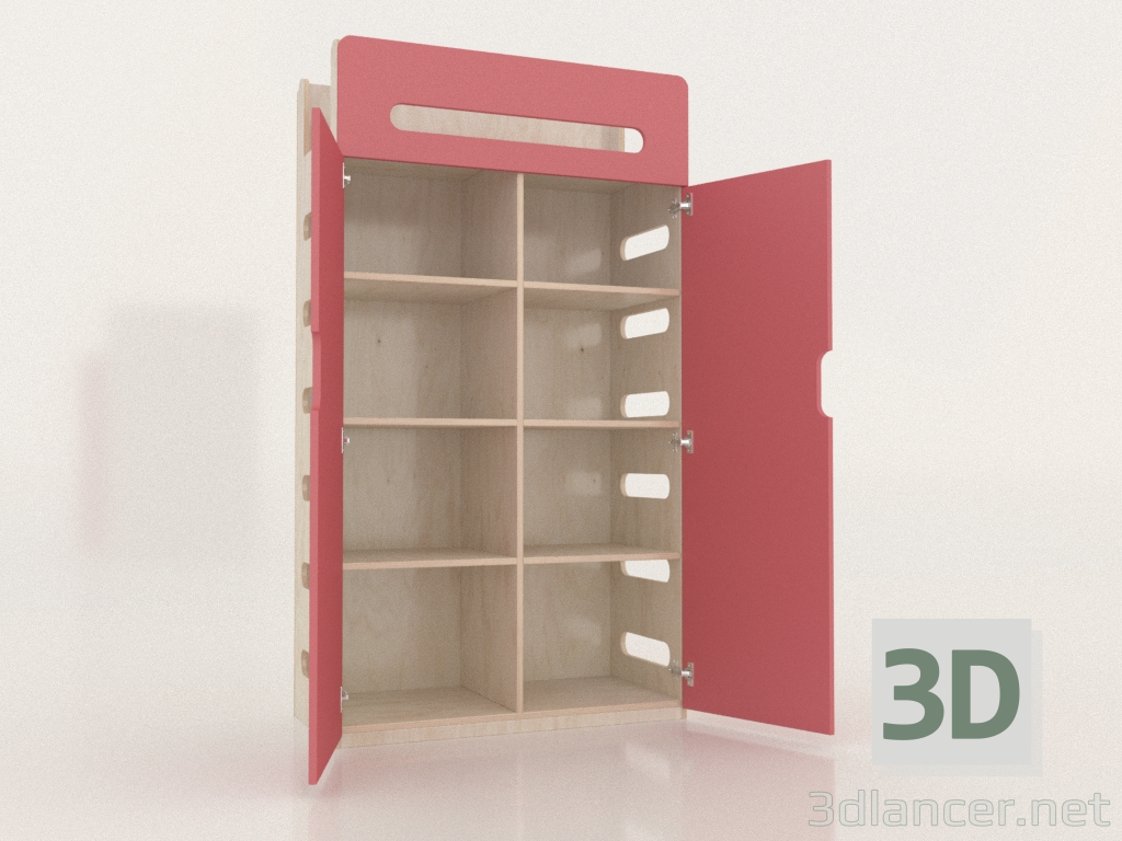 modèle 3D Armoire ouverte MOVE WB (WEMWB1) - preview