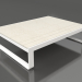 Modelo 3d Mesa de centro 120 (DEKTON Danae, Branco) - preview