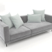 3d model Sofa Carol-2 asymmetrical (Gallardo 29) - preview