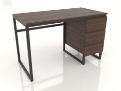 Writing desk 1200x600 mm (dark walnut)