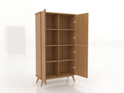 Mobile 5 1000x450x1800 mm (aperto, rovere naturale)
