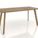 Modelo 3d Mesa de jantar BRASKO 1600x800x750 mm (carvalho natural) - preview