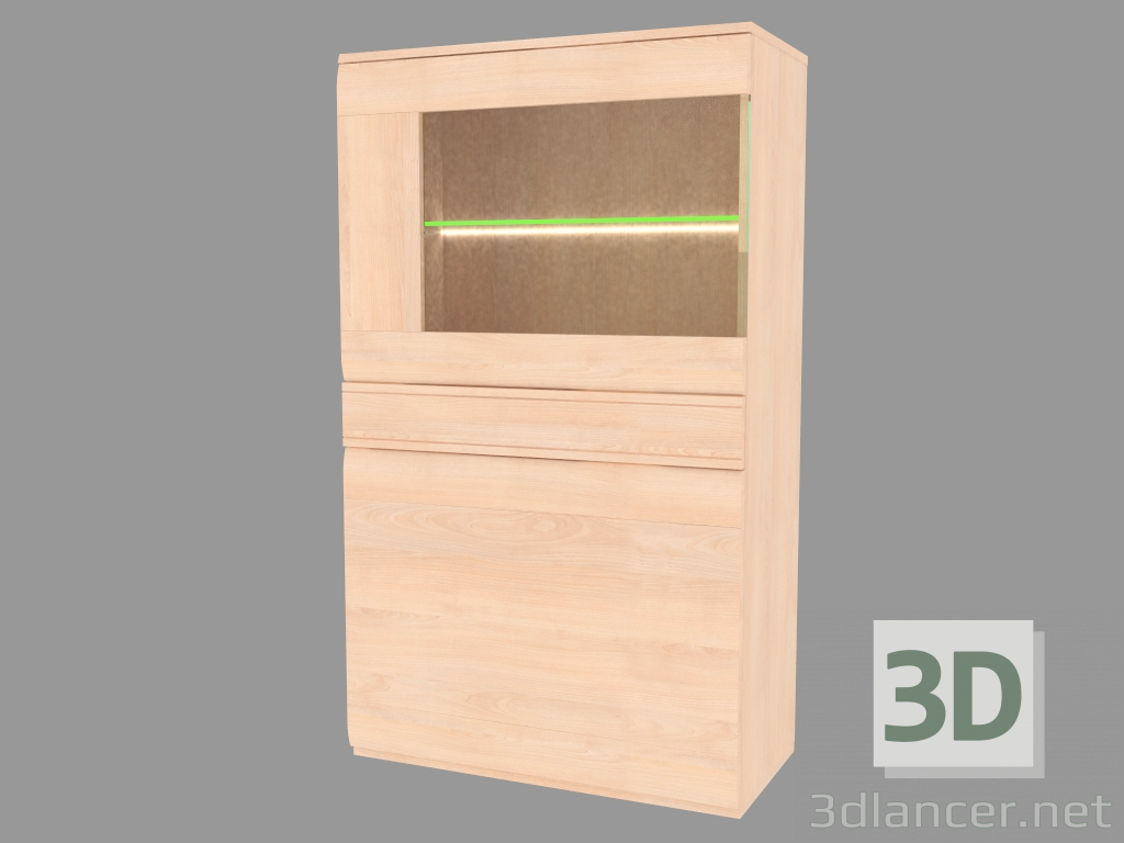 Modelo 3d Buffet alto estreito (6210-09) - preview