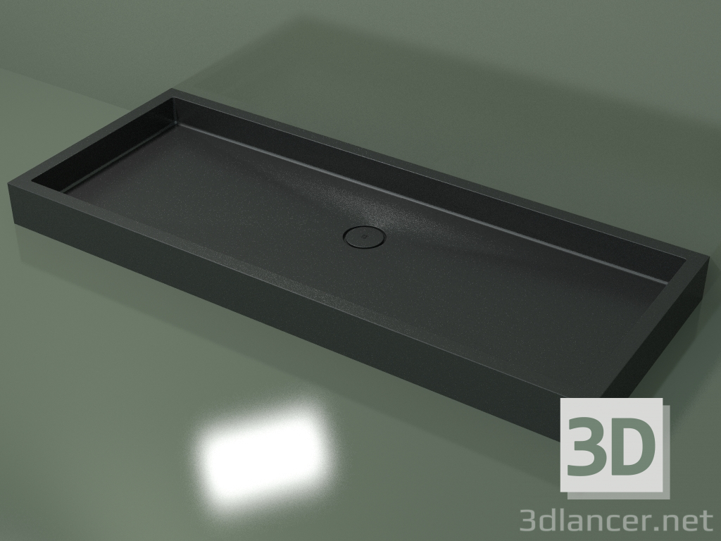 3d model Shower tray Alto (30UA0125, Deep Nocturne C38, 200x80 cm) - preview