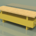 modello 3D Convector - Aura Bench (140x1000x236, RAL 1012) - anteprima