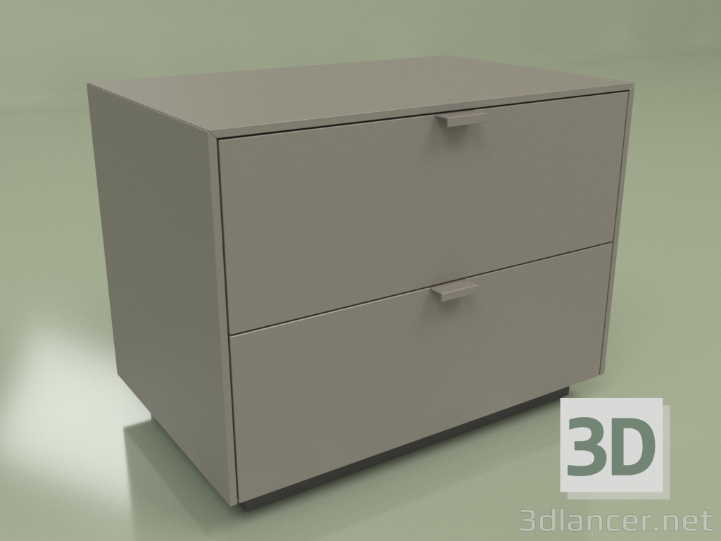 3D modeli Başucu masası Folio D2 (1) - önizleme