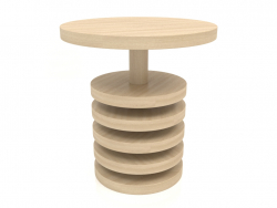 Table à manger DT 03 (D=700x750, bois blanc)