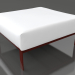 3d model Sofa module, pouf (Wine red) - preview