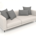 3D Modell Sofa Carol-2 asymmetrisch (Hercules 21) - Vorschau