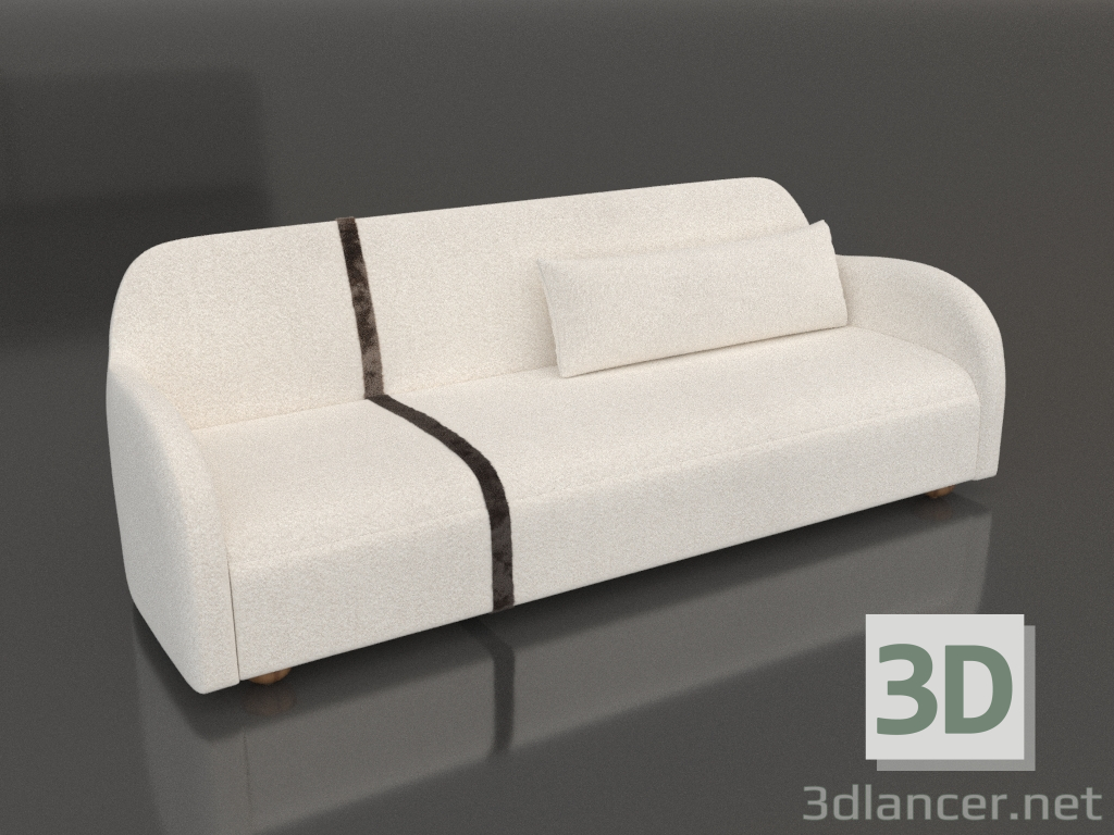 3d model Sofa SWAN - preview 3d model Sofa SWAN - preview