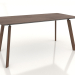 modèle 3D Table à manger BRASKO 1600x800x750 mm (chêne tabac) - preview