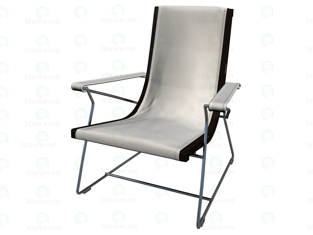 3d model Silla PJ85F - vista previa