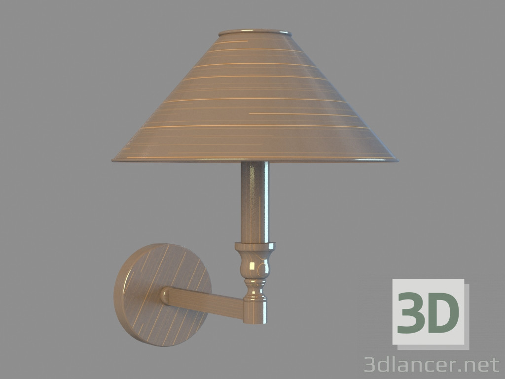 3d model Soporte de pared A2398AP-1BA - vista previa