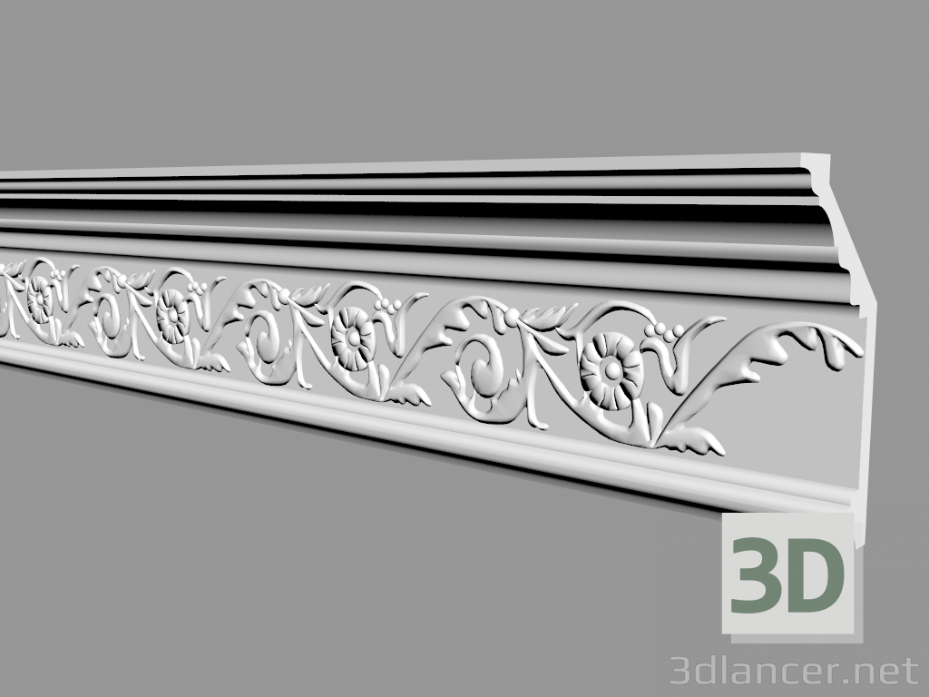 3d model Cornice C126 - preview