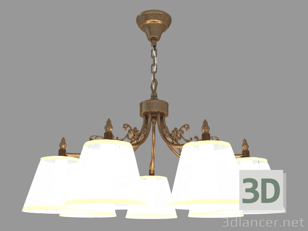 3d model Vesta Chandelier (ARM331-07-R) - preview