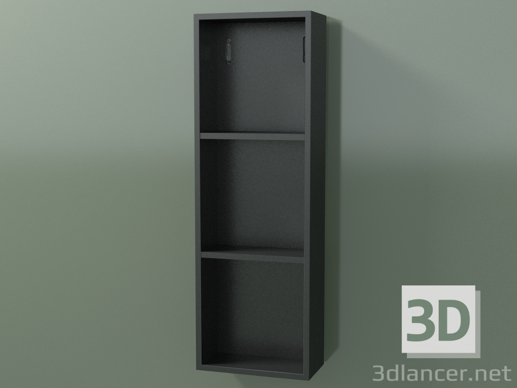 3D Modell Hochschrank (8DUADA02, Deep Nocturne C38, L 24, P 12, H 72 cm) - Vorschau