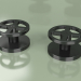 3d model Set of 2 mixing shut-off valves (20 51 V, ON) - preview