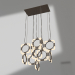 3d model Chain chandelier (D682) - preview