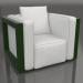 modèle 3D Fauteuil (Vert bouteille) - preview