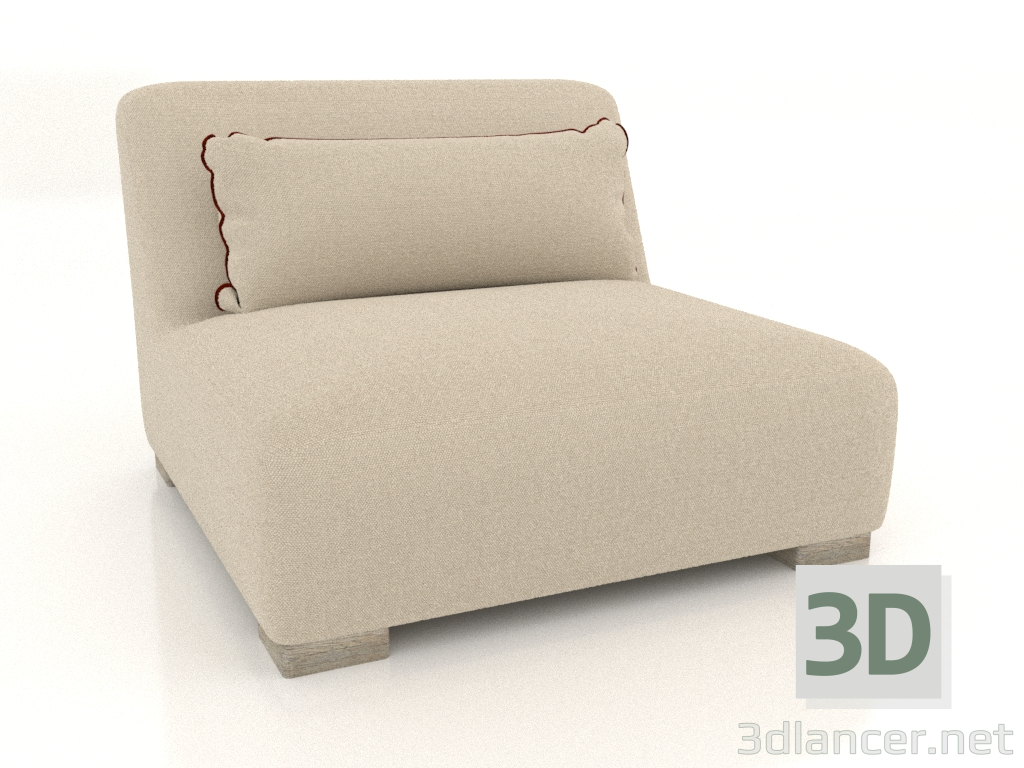 modèle 3D Fauteuil LUCHINO - preview modèle 3D Fauteuil LUCHINO - preview