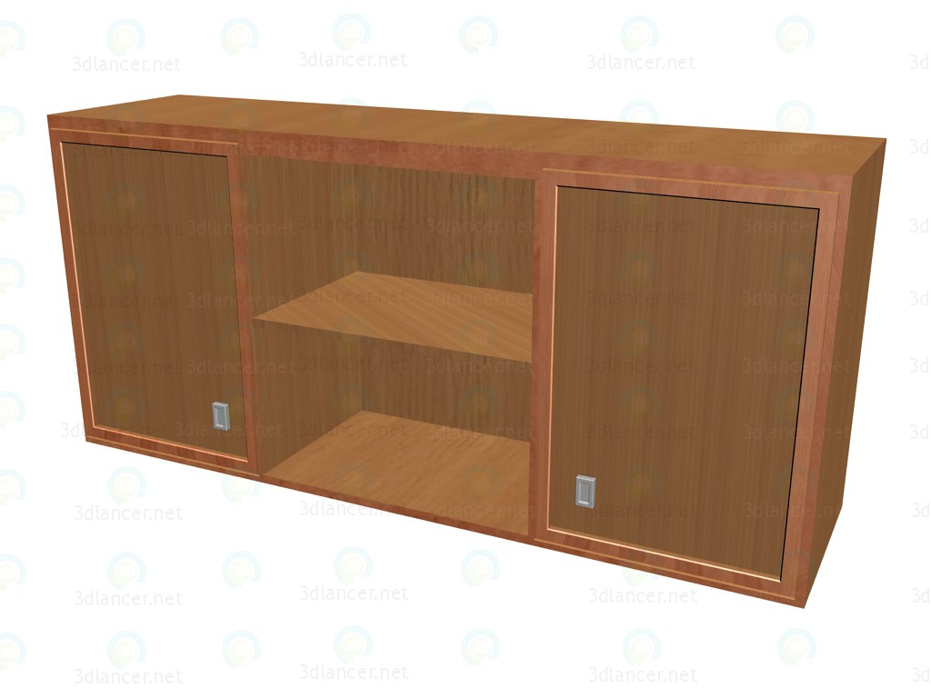 3d model Mezzanine 2 puertas A603 - vista previa