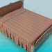 3d model Cama King - vista previa