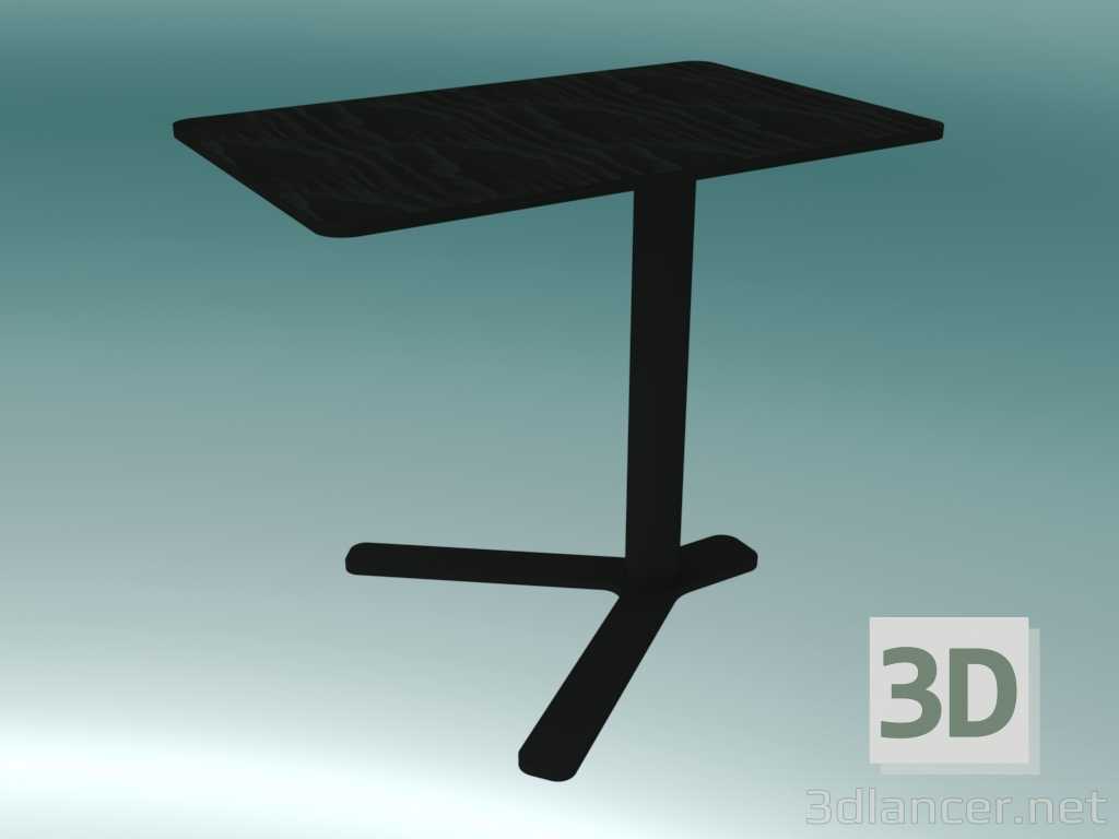 3d model Mesita rectangular con altura regulable YO T80 R (55x35 H52 ÷ 70) - vista previa