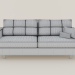 3d Fabric sofa model buy - render