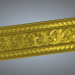 3d Decorative panel / molding / cornice model buy - render